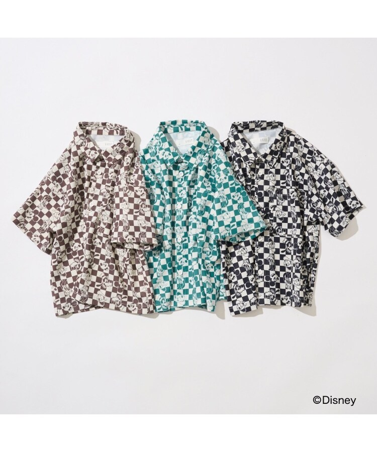 ビールーム(b.ROOM)の【Disney】【セットアップ可】総柄シャツ1