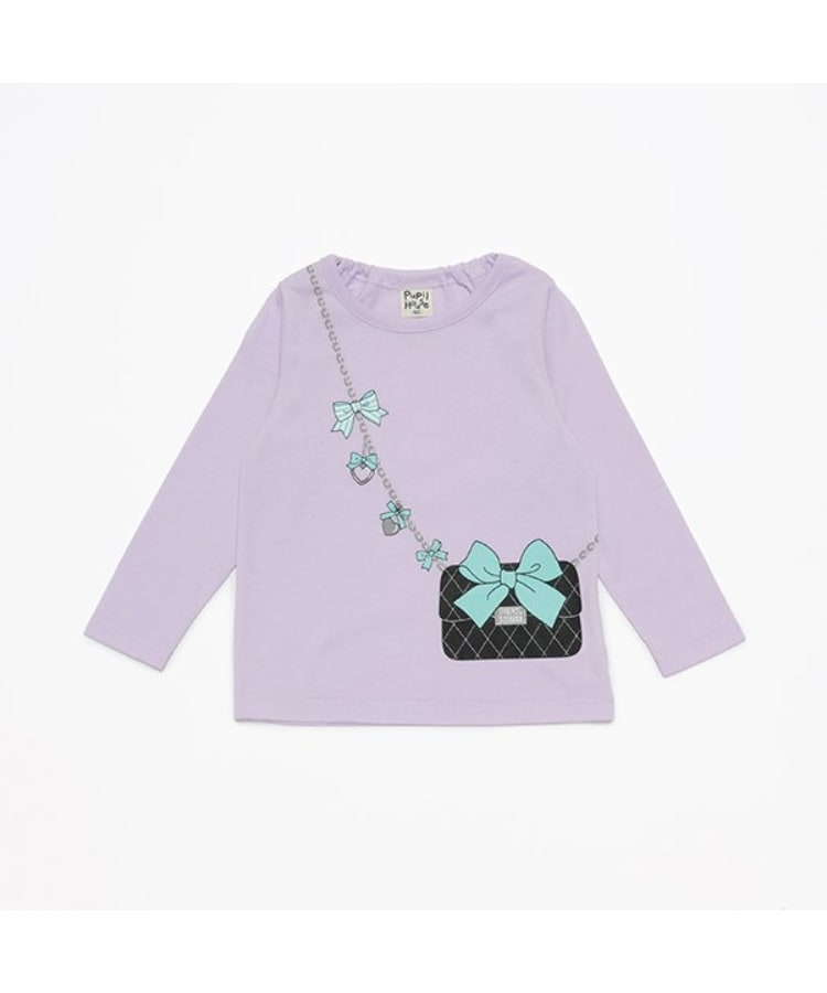 ピューピルハウス(Pupil House)の990T長袖ポシェット ラベンダー(080)