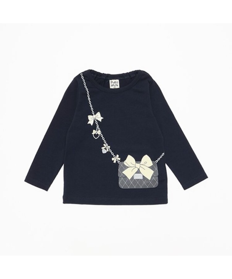 ピューピルハウス(Pupil House)の990T長袖ポシェット ネイビー(094)