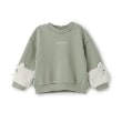 ピューピルハウス(Pupil House)の袖ねこプルオーバー グリーン(124)