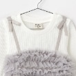 ピューピルハウス(Pupil House)のチュールドッキングワンピース2