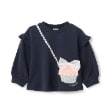 ピューピルハウス(Pupil House)のカップケーキポシェットプルオーバー ネイビー(094)