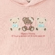 ピューピルハウス(Pupil House)のクマアップリケ短丈レイヤードパーカー4
