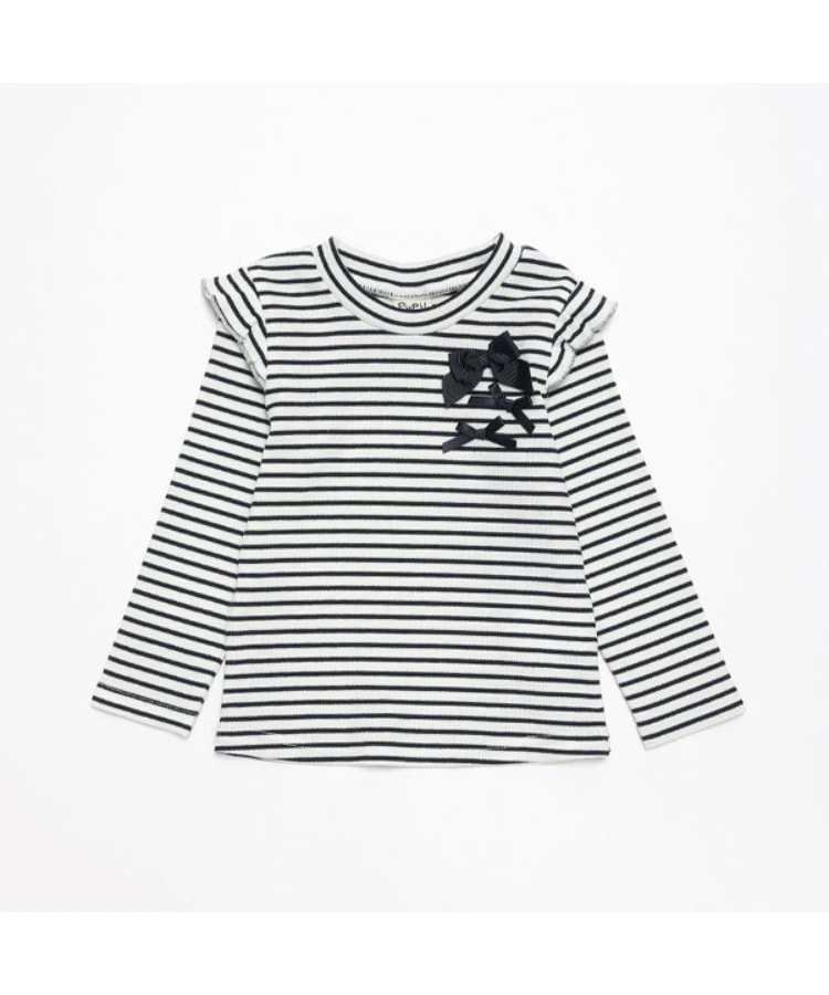 ピューピルハウス(Pupil House)の定番胸リボンテレコT ピンク(173)