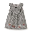 ピューピルハウス(Pupil House)の裾イチゴ刺しゅうジャンスカ ブラック(219)