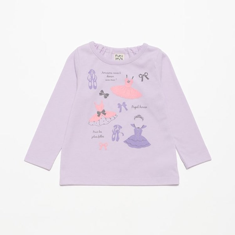 ピューピルハウス(Pupil House)の990T長袖バレリーナ Ｔシャツ