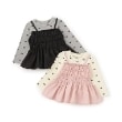 ピューピルハウス(Pupil House)のシャーリングビスチェ長袖トップス6