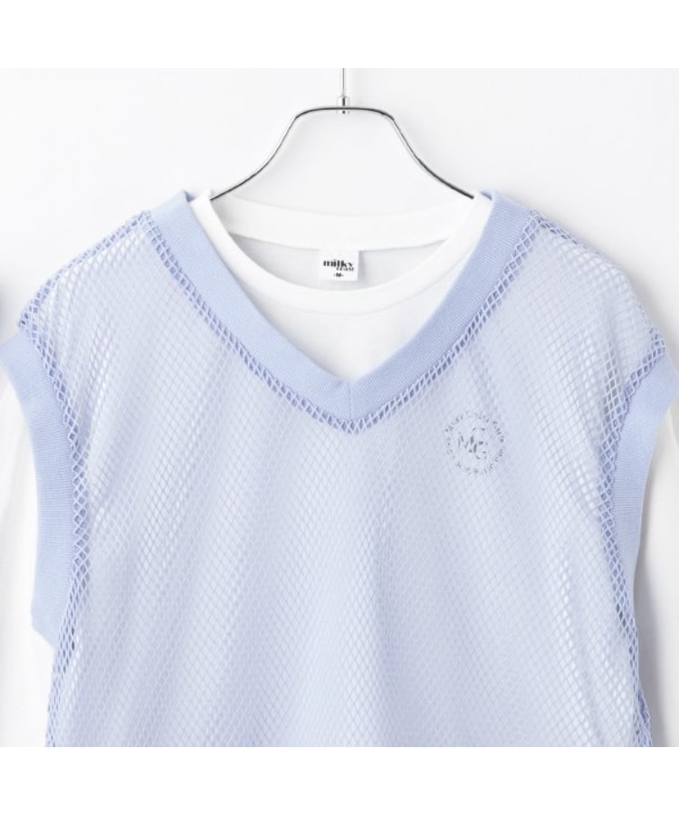 ピューピルハウス(Pupil House)のMCメッシュベスト＋長袖Tシャツ3
