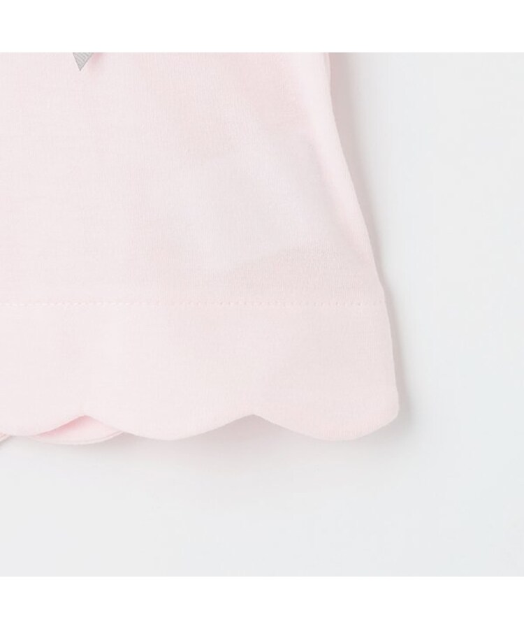 ピューピルハウス(Pupil House)の裾スカラップ　半袖Tシャツ5
