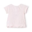 ピューピルハウス(Pupil House)の裾スカラップ　半袖Tシャツ1