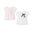 ピューピルハウス(Pupil House)の裾スカラップ　半袖Tシャツ7