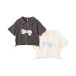 ピューピルハウス(Pupil House)の【milky coast】ハーフZIP半袖T8