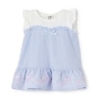 ピューピルハウス(Pupil House)の裾シェル刺しゅうチュニック サックスブルー(090)