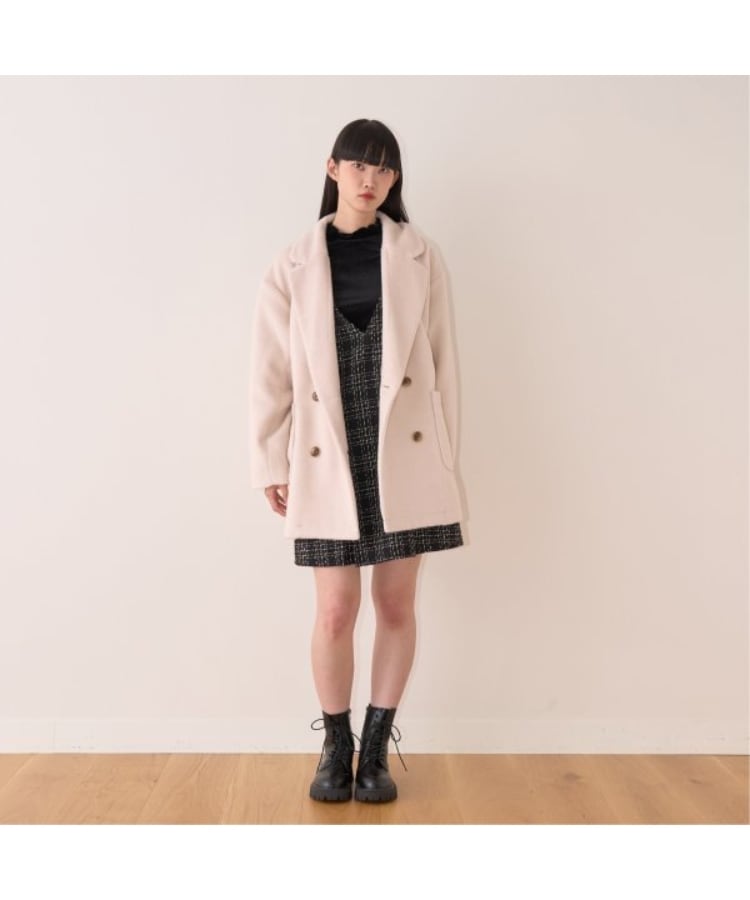 ミジェ(Mi-je)のシンプルレースアップブーツ2