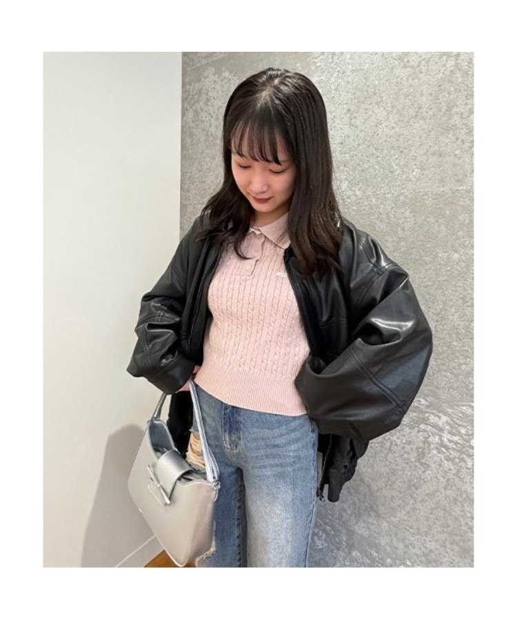 ミジェ(Mi-je)のコンパクトポロニット10