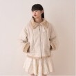ミジェ(Mi-je)のムートン風ジャケット アイボリー(104)