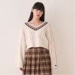 ミジェ(Mi-je)のチルデンニット アイボリー(104)
