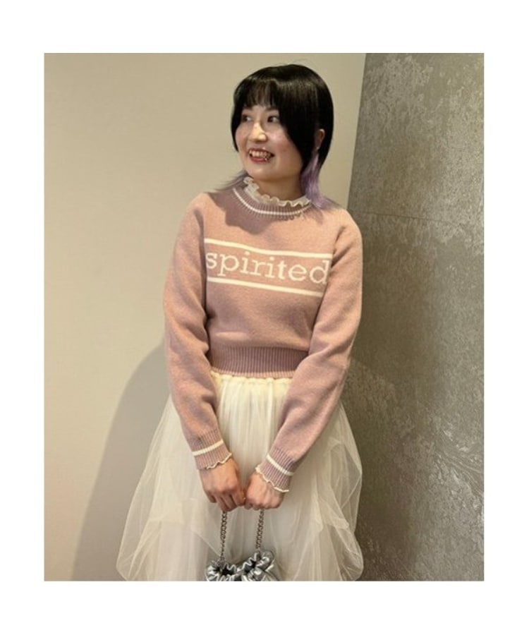 ミジェ(Mi-je)のチュールハイネックインナー13