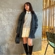 ミジェ(Mi-je)のフェイクウールジャケットコート18