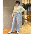 ミジェ(Mi-je)のレース付デニムフレアパンツ【韓国ファッション】13
