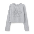 ミジェ(Mi-je)のモチーフフリル長袖Tシャツ2