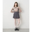 ミジェ(Mi-je)のキルトベルトプリーツスカート5