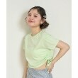 ミジェ(Mi-je)のストーンロゴ半袖Tシャツ1