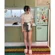 ミジェ(Mi-je)のストーンロゴ半袖Tシャツ14