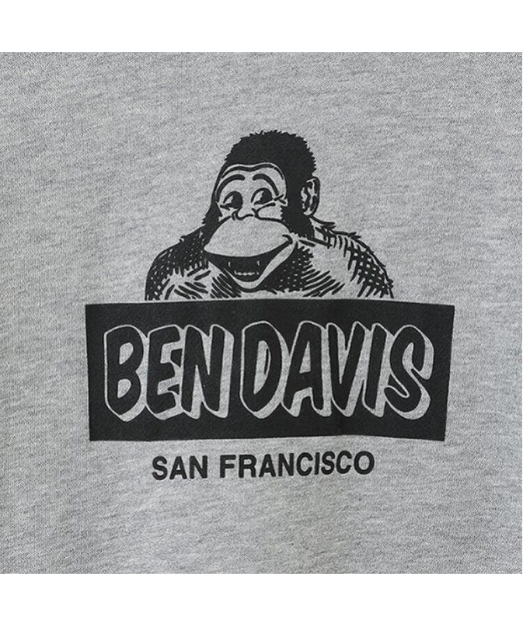 ミニマル(MINIMAL)の【BEN DAVIS】ハーフジップ裏毛 PO7