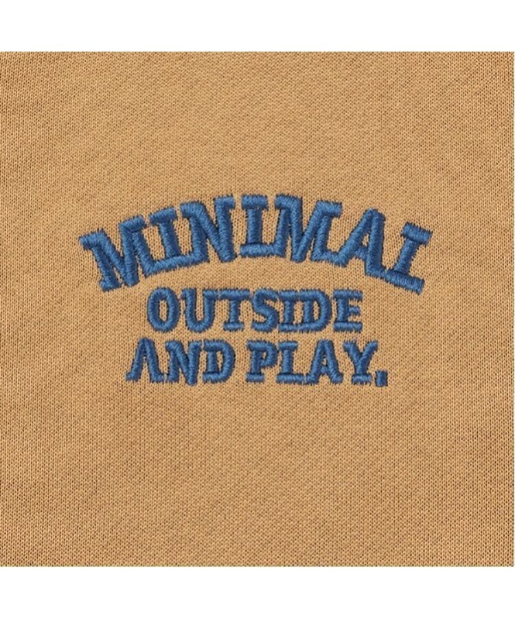 ミニマル(MINIMAL)の【防汚加工】刺しゅう裏毛プルオーバー4