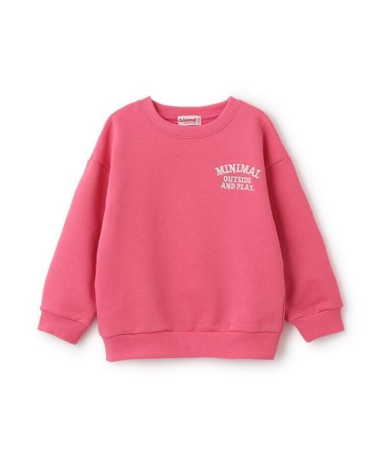 ミニマル(MINIMAL)の【防汚加工】刺しゅう裏毛プルオーバー15