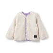 ミニマル(MINIMAL)の【静電防止】リバーシブルボアブルゾン アイボリー(104)