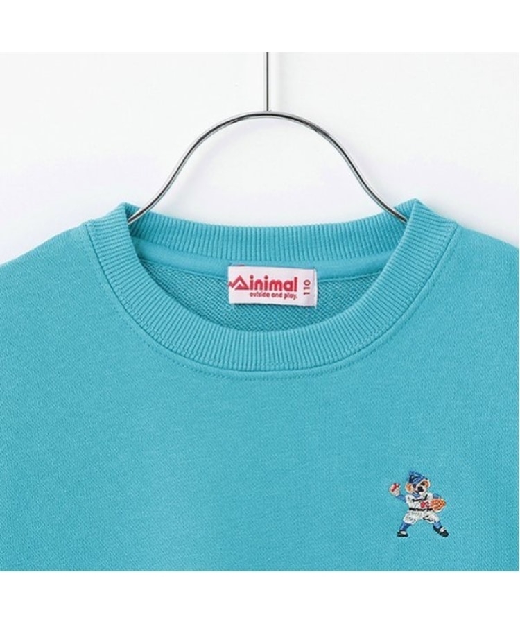 ミニマル(MINIMAL)の裏毛ワンポイント刺繍プルオーバー2