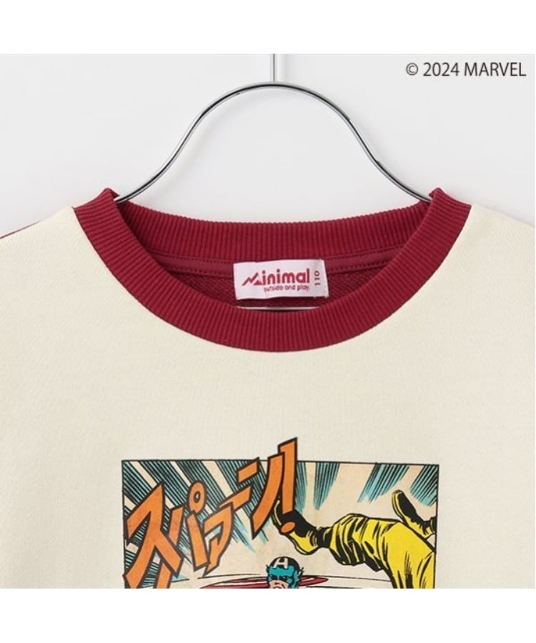 ミニマル(MINIMAL)の【MARVEL】裏毛プルオーバー7