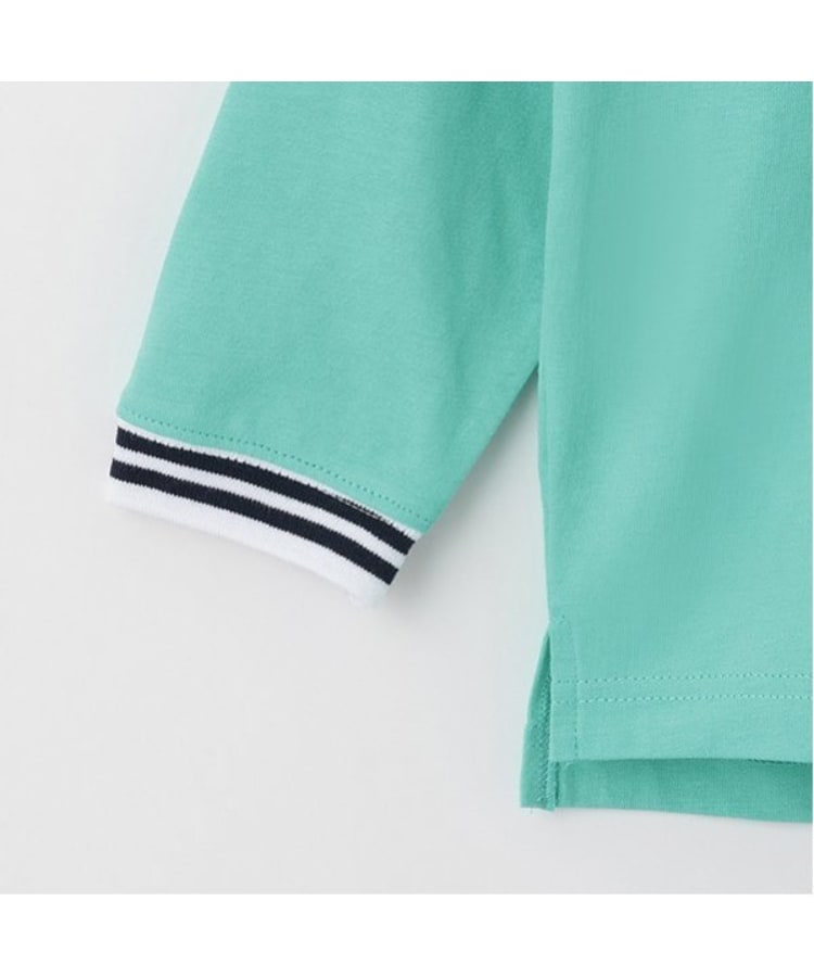 ミニマル(MINIMAL)の【防汚加工】天竺配色ラインリブTシャツ8