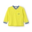 ミニマル(MINIMAL)の【防汚加工】天竺配色ラインリブTシャツ2