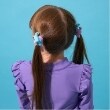 ミニマル(MINIMAL)のリボンヘアポニー(４個set) パープル(081)