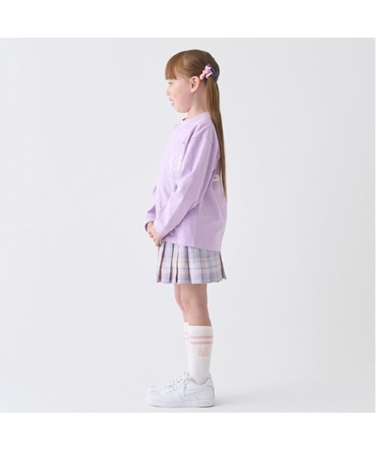 ミニマル(MINIMAL)のチェックプリーツキュロット3