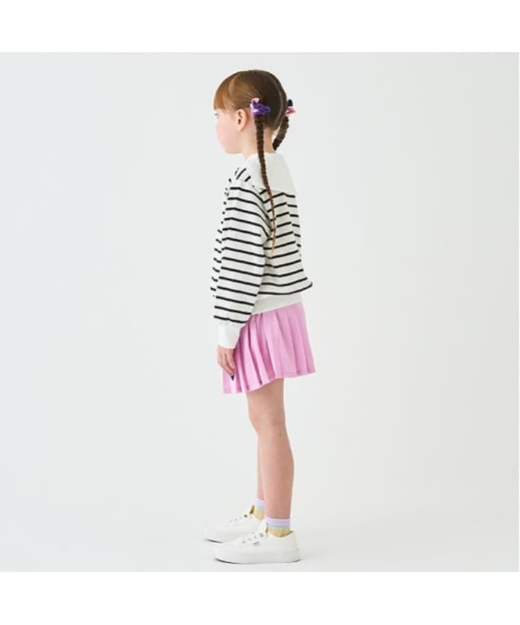 ミニマル(MINIMAL)のメッシュプリーツスカート1