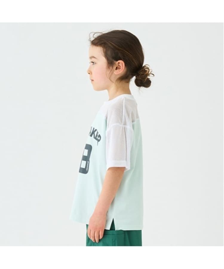 ミニマル(MINIMAL)のメッシュ切り替えTシャツ4
