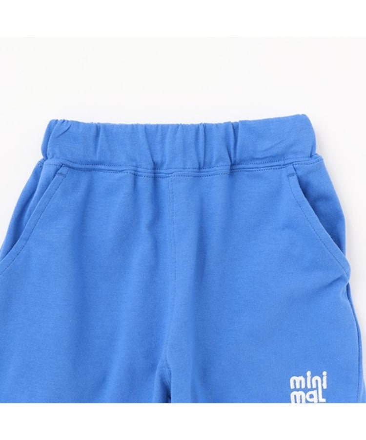 ミニマル(MINIMAL)の【防汚撥水】ワンポイント刺しゅう4分丈パンツ2