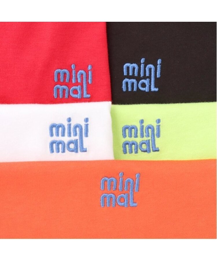 ミニマル(MINIMAL)の【防汚撥水】ワンポイント刺しゅうTシャツ4