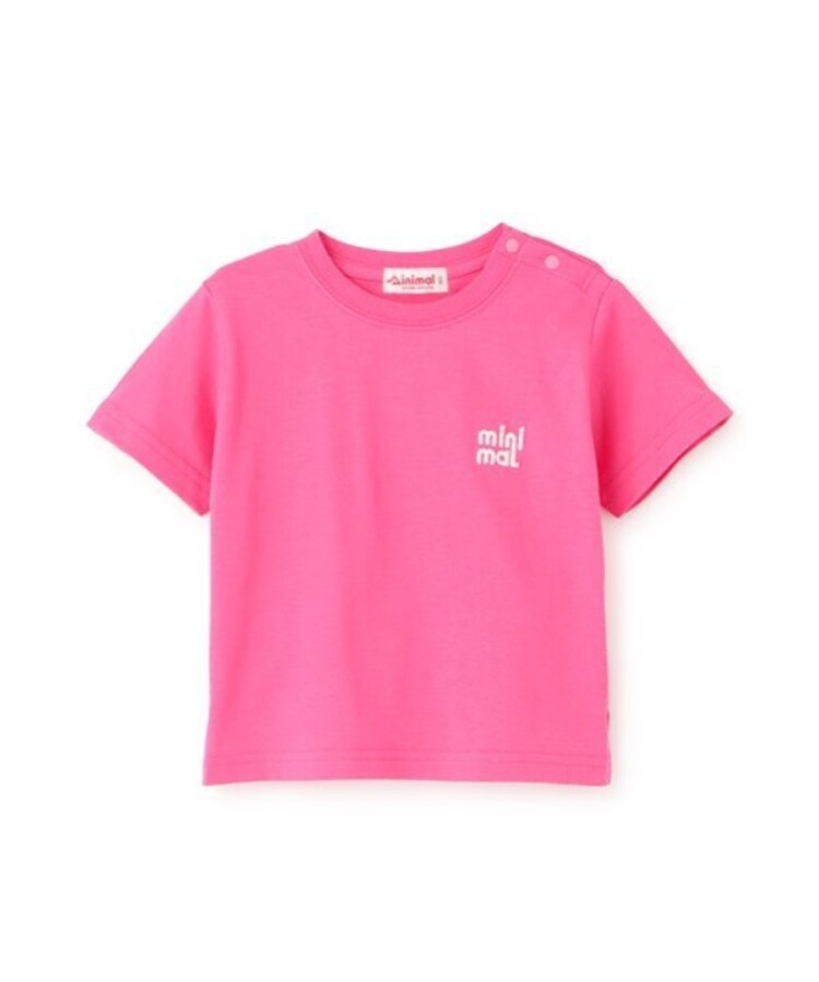 ミニマル(MINIMAL)の【防汚撥水】ワンポイント刺しゅうTシャツ19
