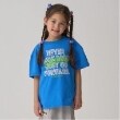 ミニマル(MINIMAL)の【防汚撥水】アソートロゴ系プリントTシャツ ブルー(091)