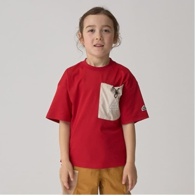 ミニマル(MINIMAL)の【吸水速乾】巾着ポケットTシャツ Ｔシャツ