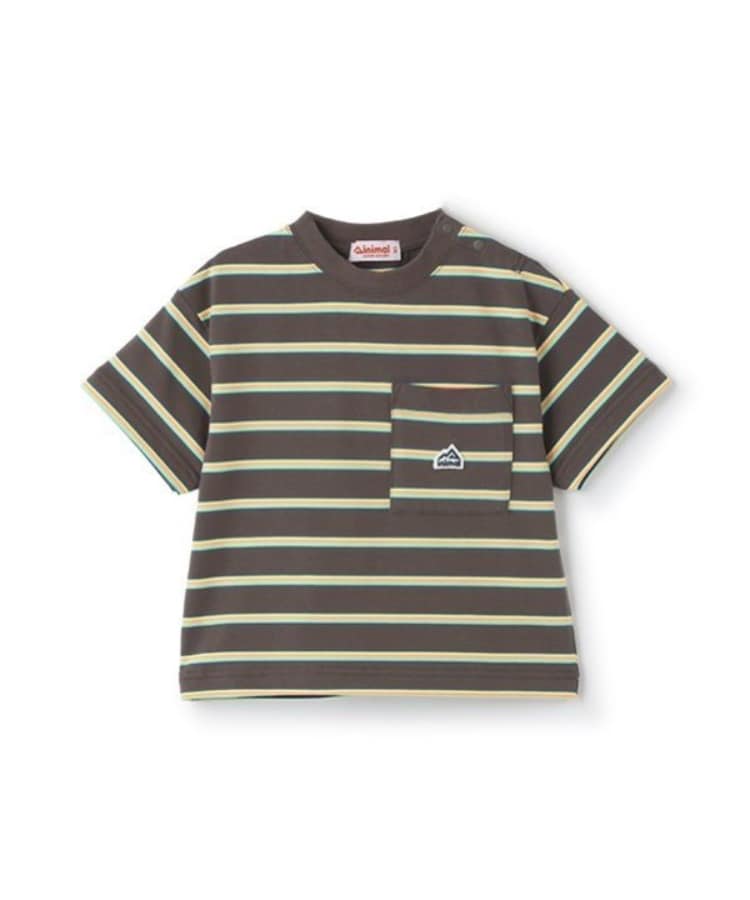 ミニマル(MINIMAL)のマルチボーダーTシャツ10