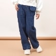 ケーピー(KP)のtroislapins(トロワラパン)移動ポケット付きデニムパンツ(140～160)11