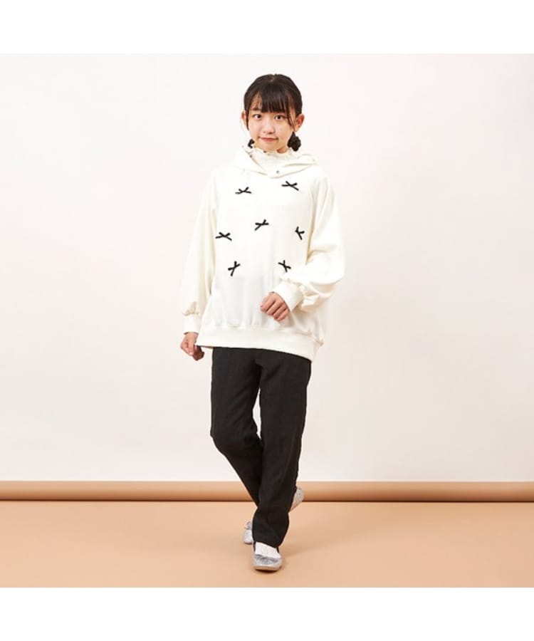 troislapins(トロワラパン)ストレッチツイルパンツ(140~160 troislapins(トロワラパン)ストレッチツイルパンツ(140~160