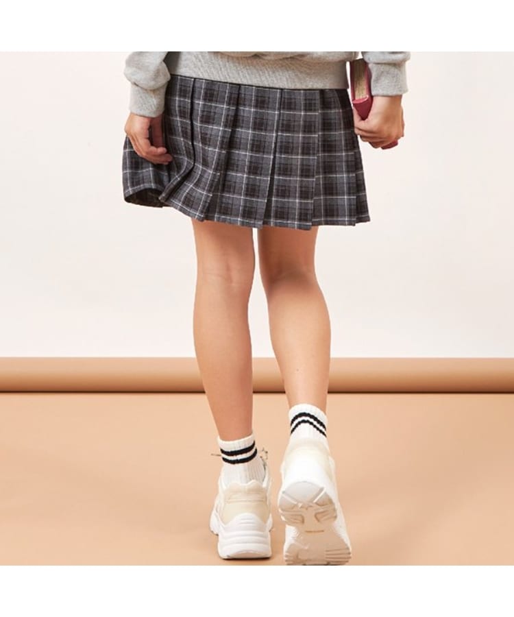 ケーピー(KP)のtroislapins(トロワラパン)ラッププリーツスカート(140～160)1