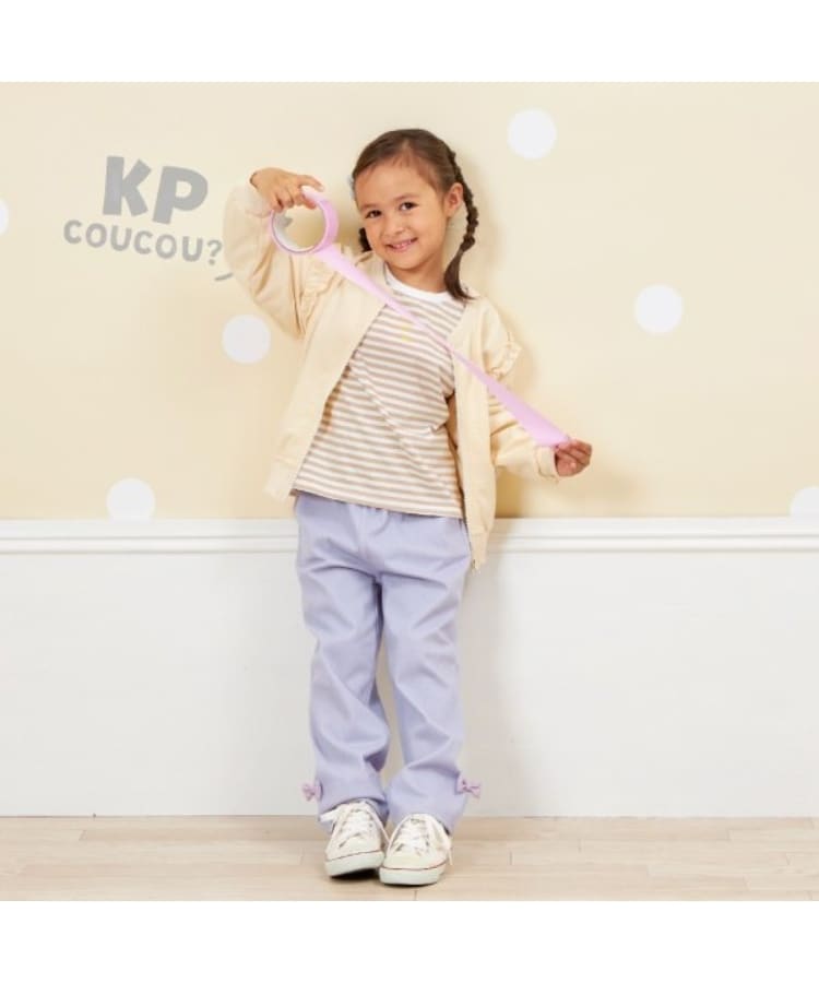 ケーピー(KP)のKP coucou?(ケーピーククー)裾リボンパンツ(80～140)1